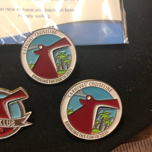 Carnival Cruise Lines VIFP Club pin bundle - Picture 2 of 6